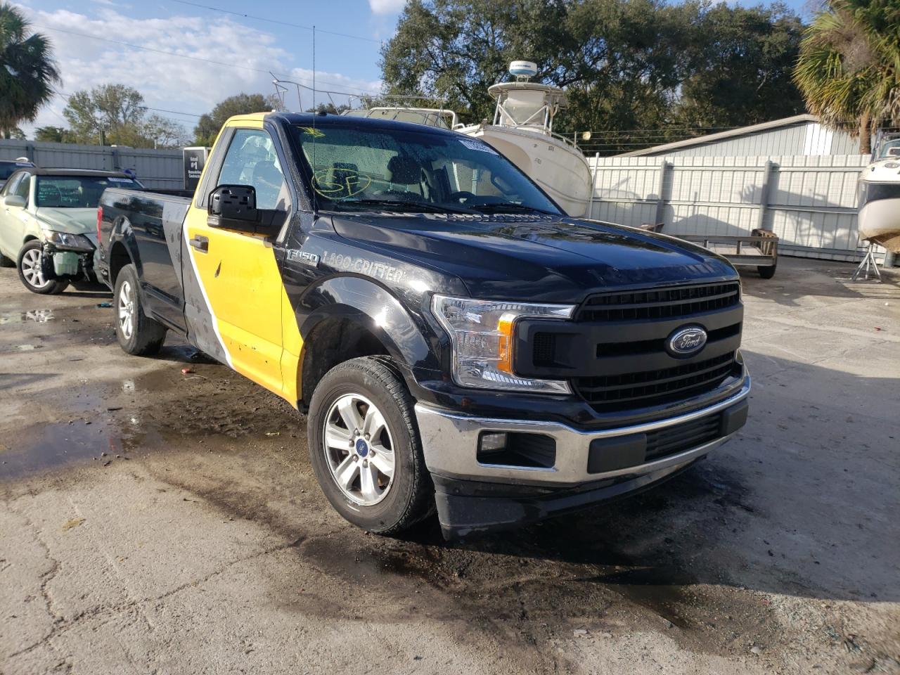 FORD F150 2018 with VIN 1FTMF1CB5JKC20615 - Photo from auction