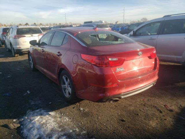 Photo 3 from auction – 2015 KIA OPTIMA LX with VIN 5XXGM4A72FG450276