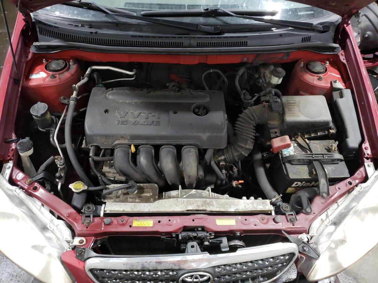 Photo 7 from auction – 2008 TOYOTA COROLLA CE with VIN 2T1BR32E38C908680