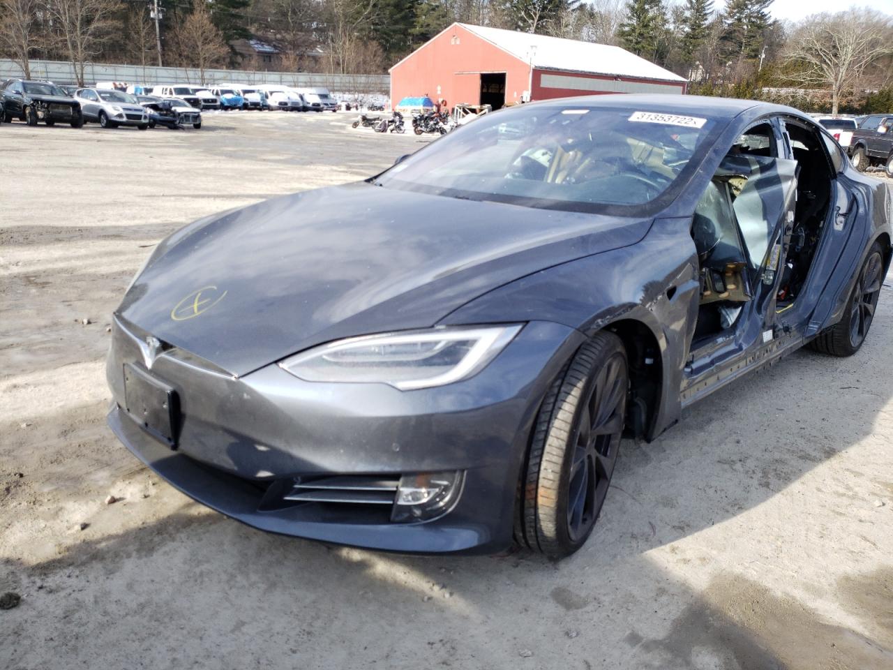 Photo 2 from auction – 2020 TESLA MODEL S with VIN 5YJSA1E2XLF370903