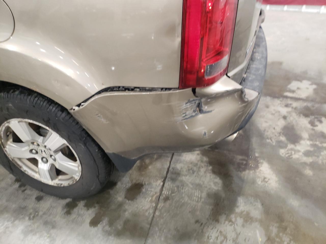 Photo 9 from auction – 2009 HONDA PILOT with VIN 5FNYF48419B012530