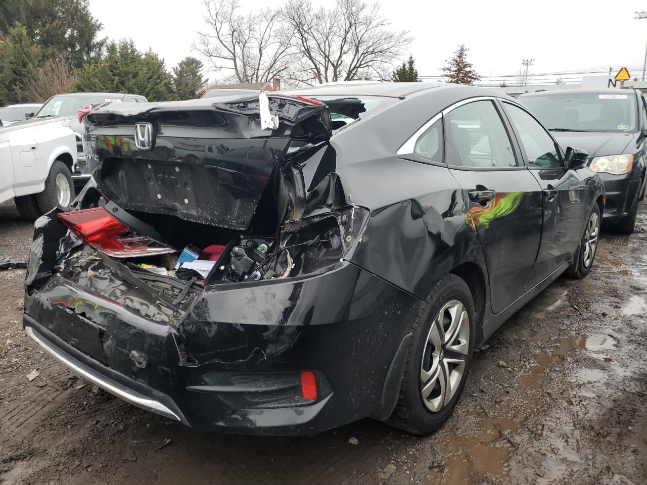 Photo 4 from auction – 2019 HONDA CIVIC LX with VIN 2HGFC2F65KH565708