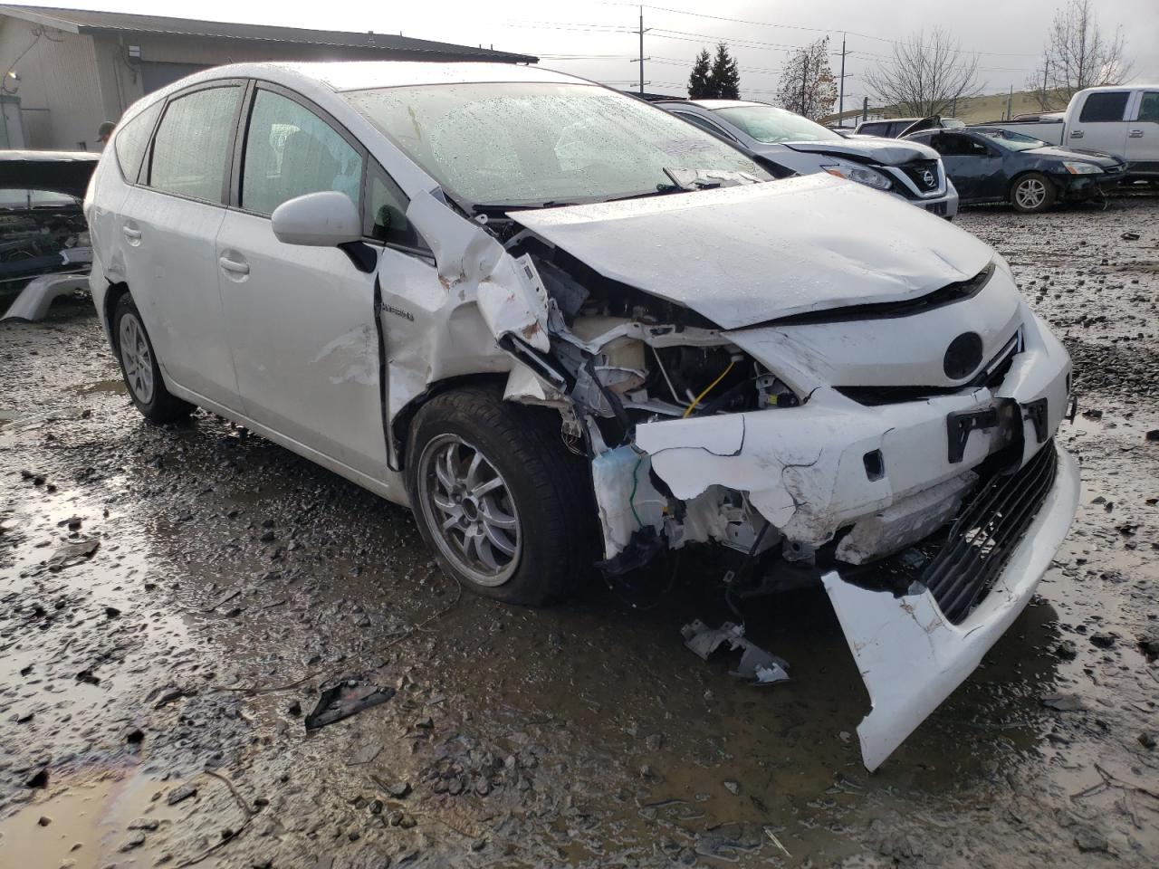TOYOTA PRIUS V 2012 with VIN JTDZN3EU2C3103493 - Photo from auction