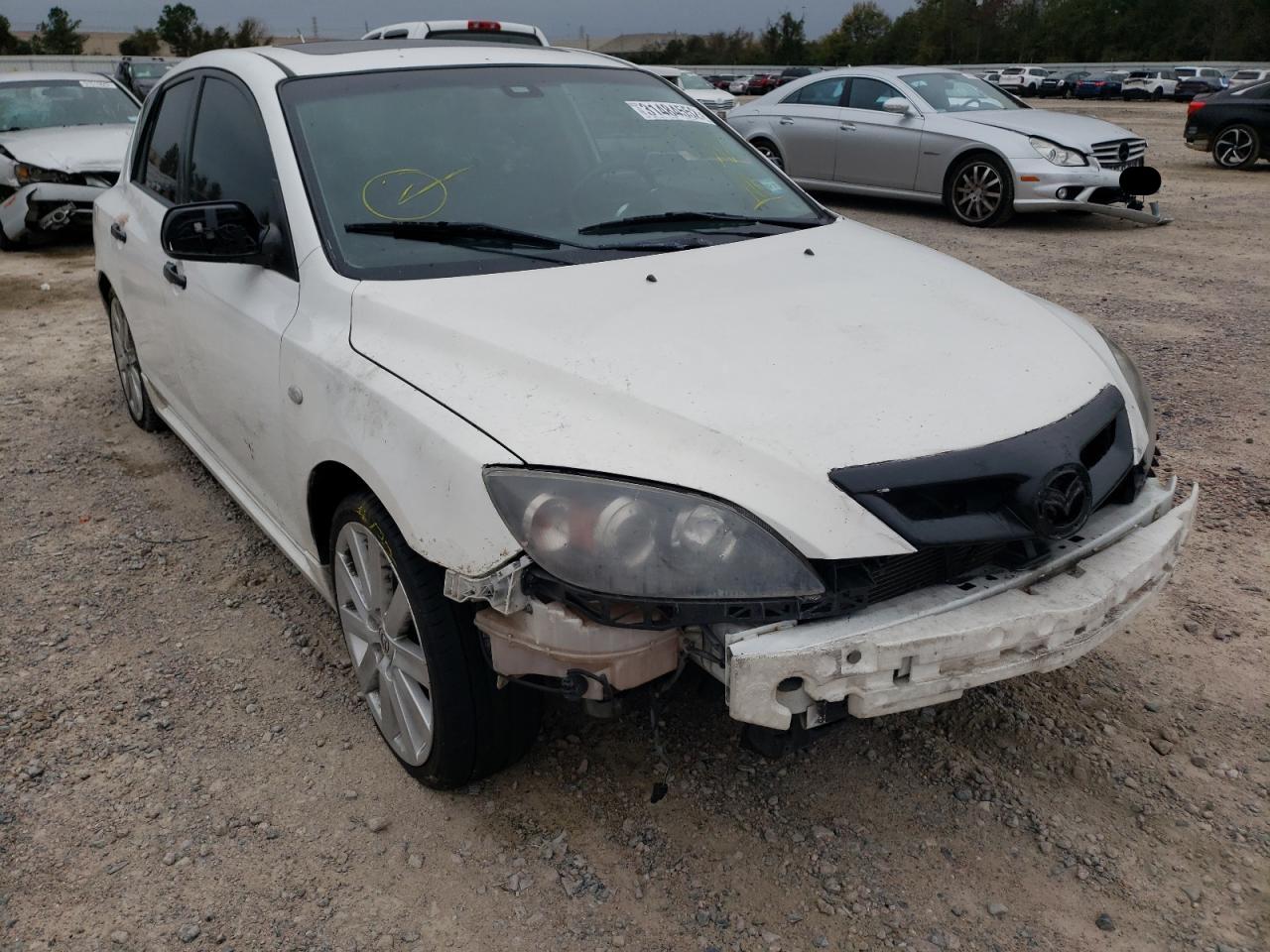 MAZDA 3 HATCHBAC 2008 with VIN JM1BK344481795237 - Photo from auction
