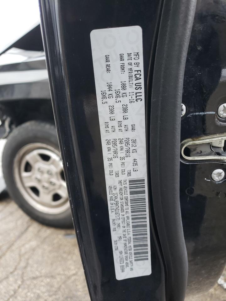 Photo 10 from auction – 2017 JEEP PATRIOT SP with VIN 1C4NJPBA7HD167171