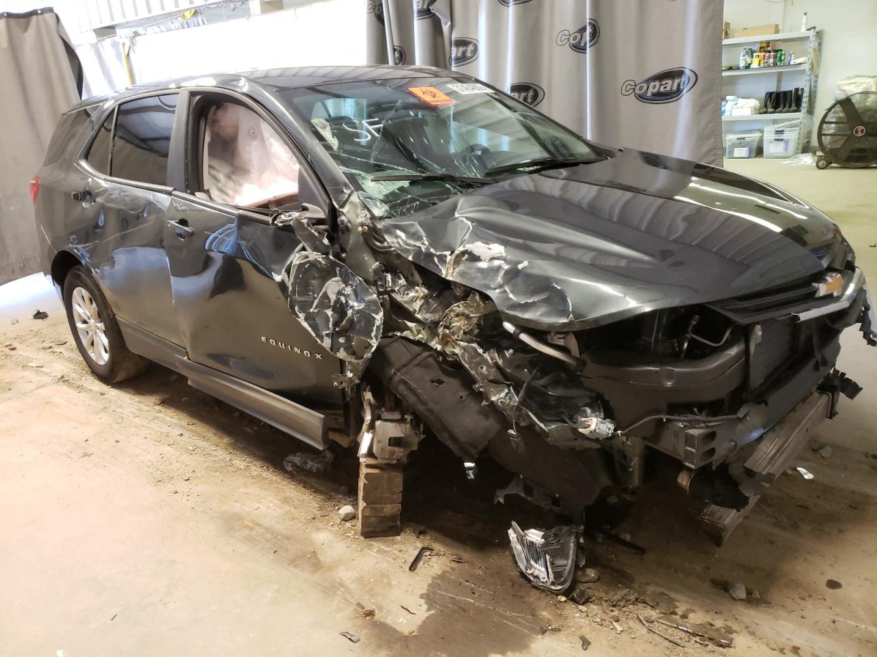 CHEVROLET EQUINOX LS 2020 with VIN 3GNAXHEV9LS673120 - Photo from auction