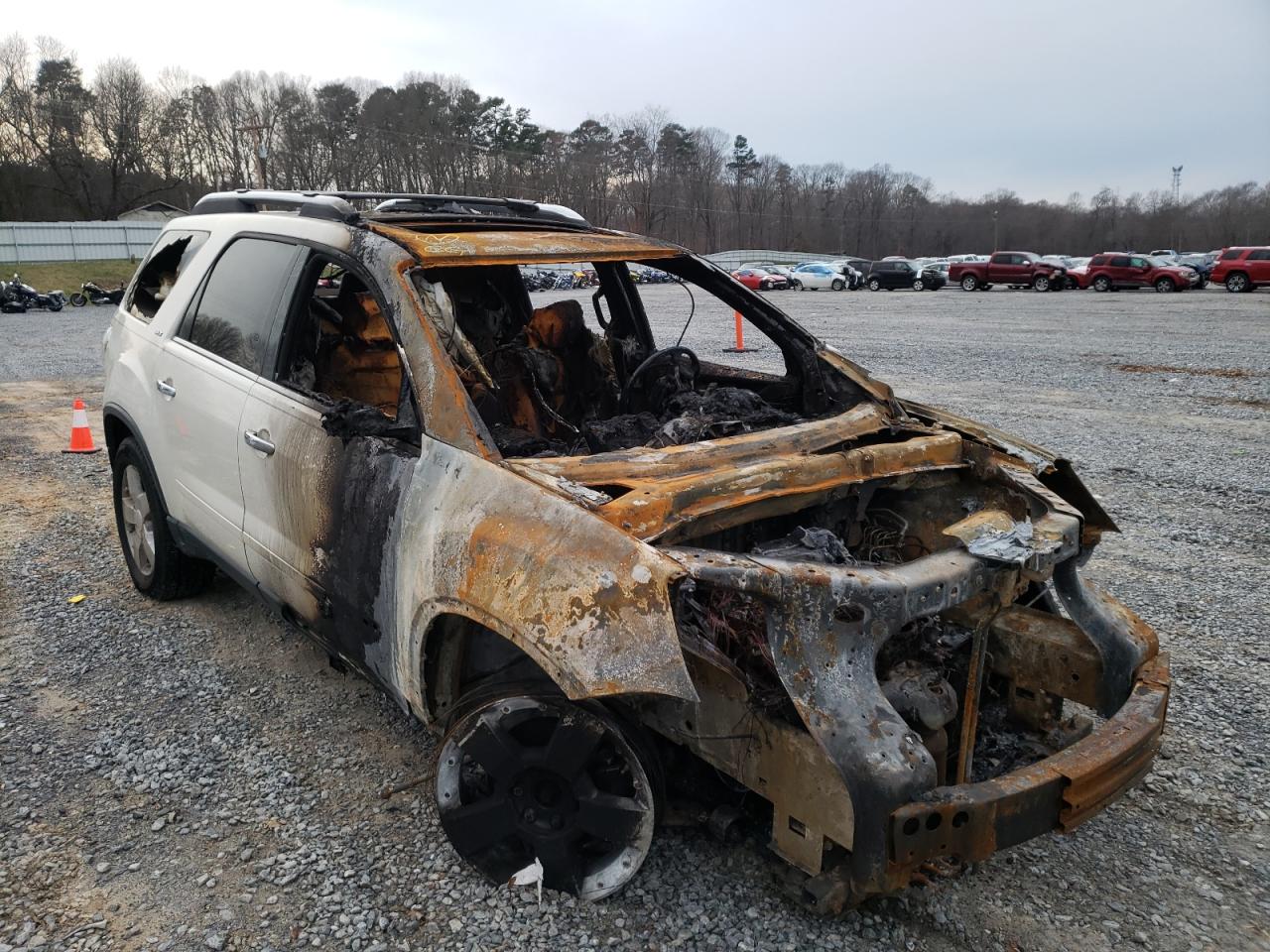 GMC ACADIA SLT 2007 with VIN 1GKEV33707J132637 - Photo from auction