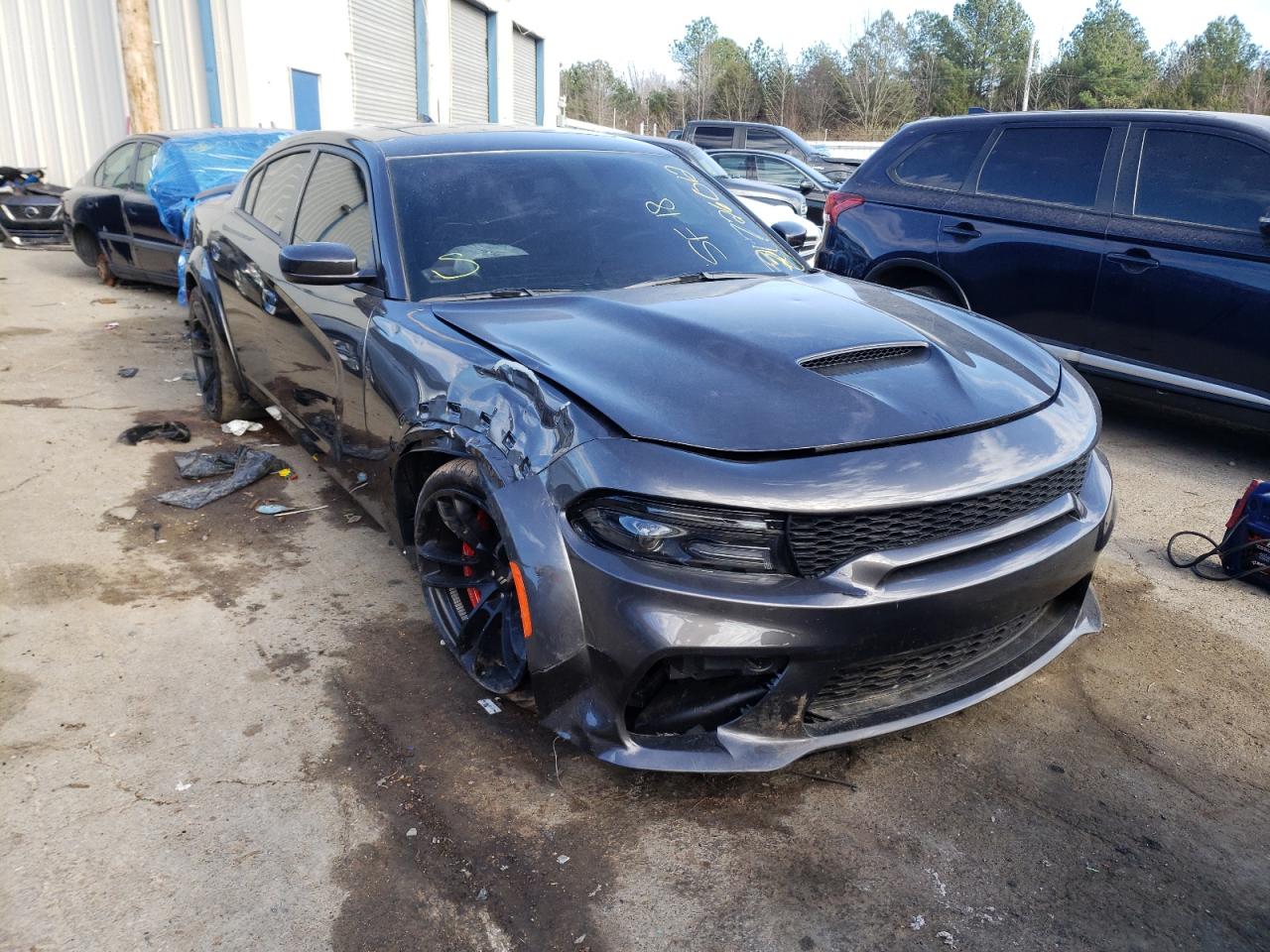 DODGE CHARGER R/ 2018 with VIN 2C3CDXCT9JH261094 - Photo from auction