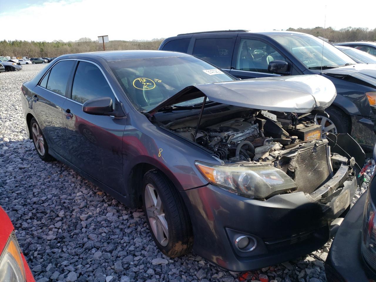 TOYOTA CAMRY L 2013 with VIN 4T1BF1FKXDU649725 - Photo from auction