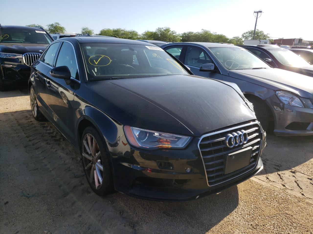 AUDI A3 PREMIUM 2015 with VIN WAUACGFF7F1027468 - Photo from auction