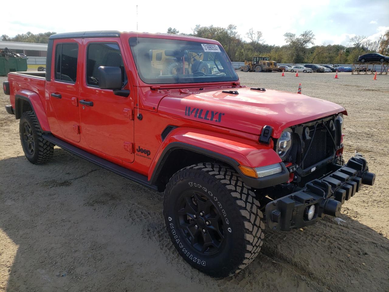JEEP GLADIATOR 2021 with VIN 1C6HJTAG5ML574098 - Photo from auction