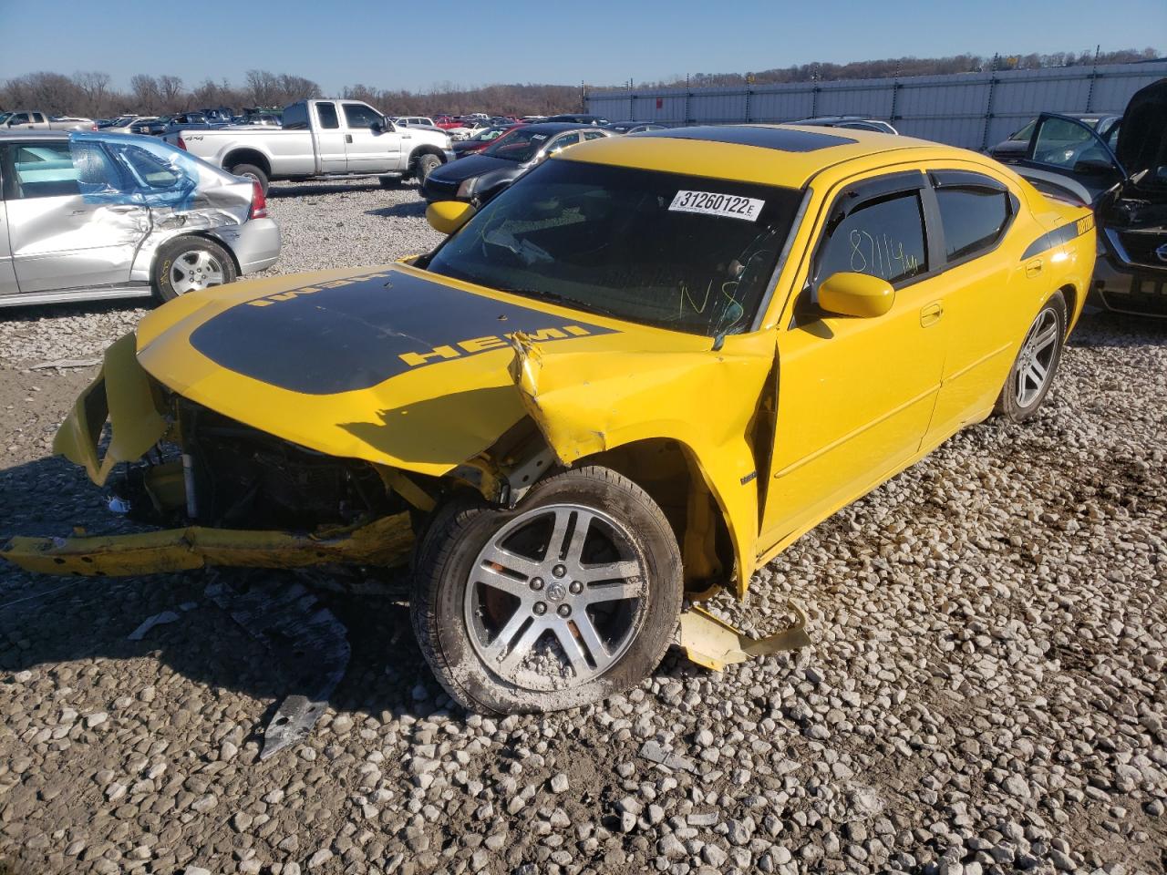 Photo 2 from auction – 2006 DODGE CHARGER with VIN 2B3LA53H86H374273