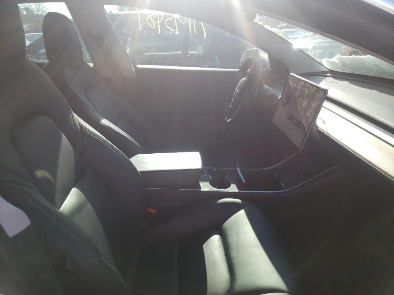 Photo 5 from auction – 2020 TESLA MODEL 3 with VIN 5YJ3E1EB6LF619416