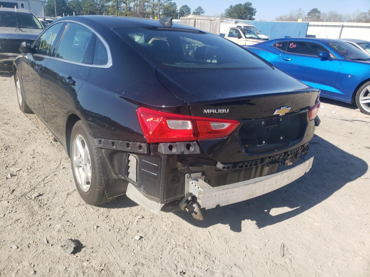 Photo 3 from auction – 2016 CHEVROLET MALIBU LS with VIN 1G1ZB5ST0GF184233