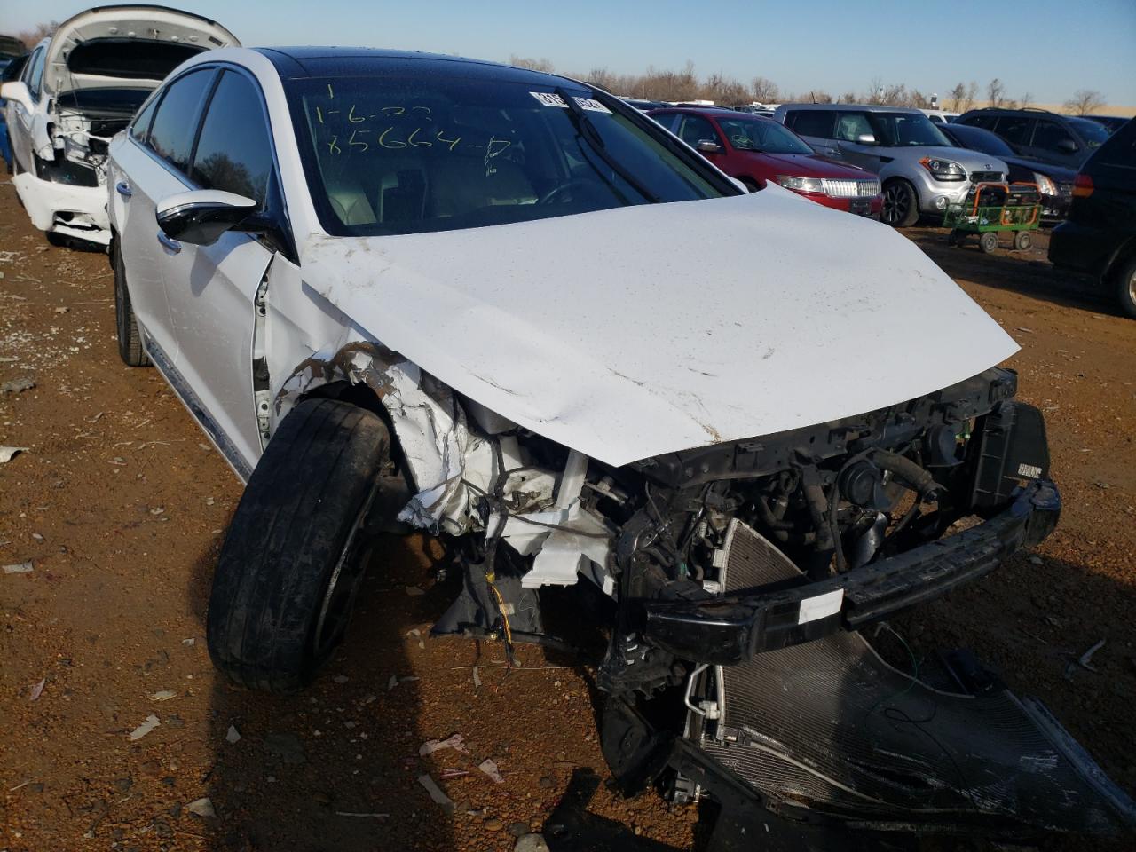 HYUNDAI SONATA SPO 2016 with VIN 5NPE34AF2GH286812 - Photo from auction
