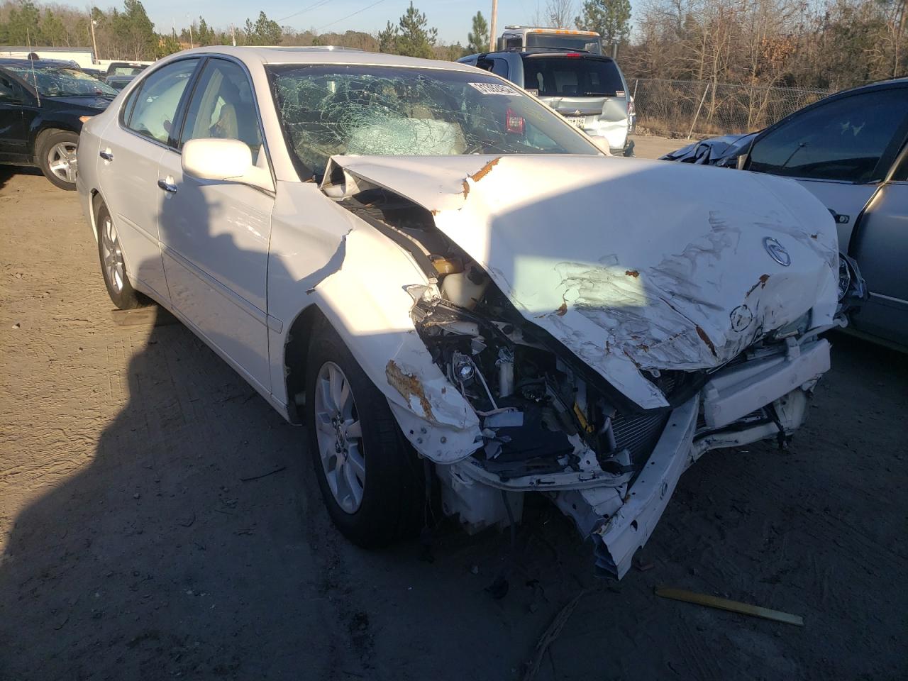 LEXUS ES 300 2003 with VIN JTHBF30G430106959 - Photo from auction