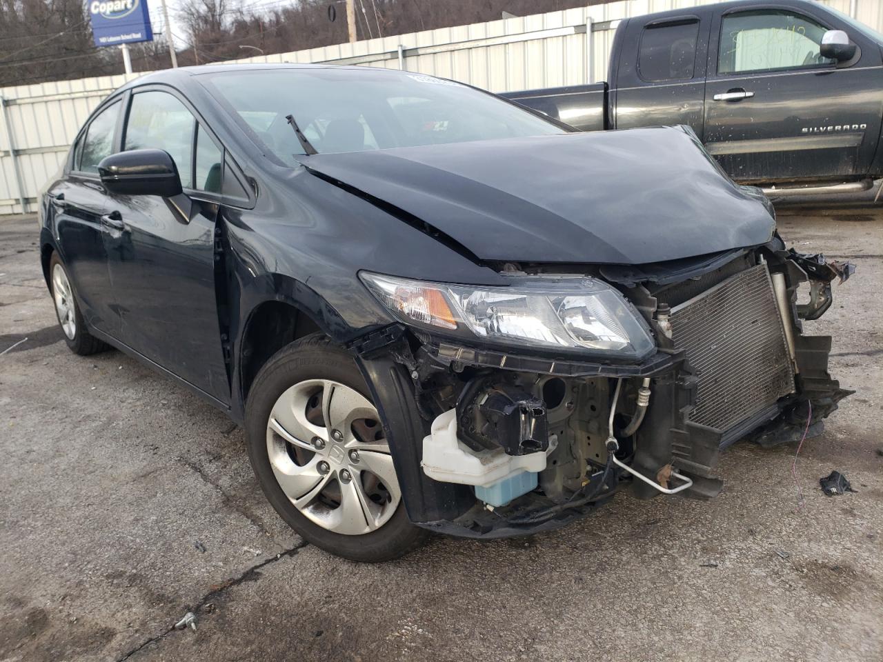 Photo 1 from auction – 2015 HONDA CIVIC LX with VIN 19XFB2F54FE040438
