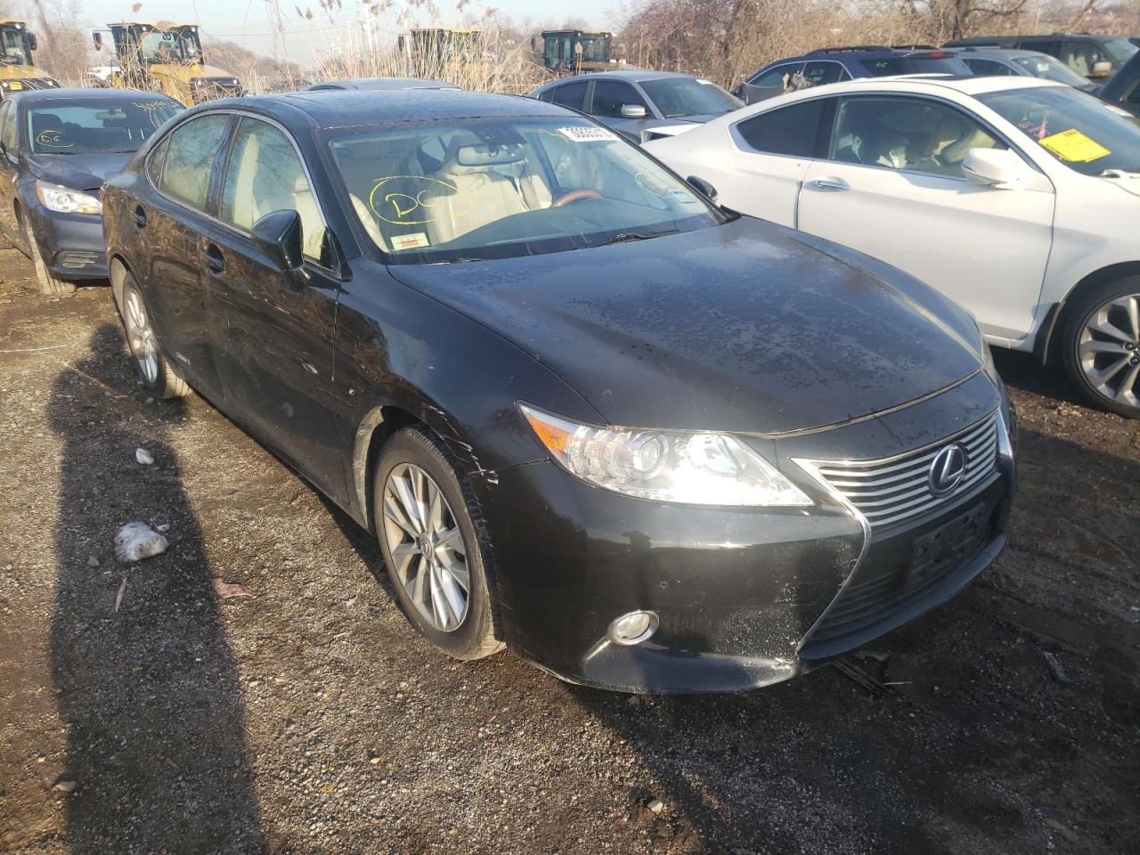 LEXUS ES 300H 2013 with VIN JTHBW1GG7D2005480 - Photo from auction
