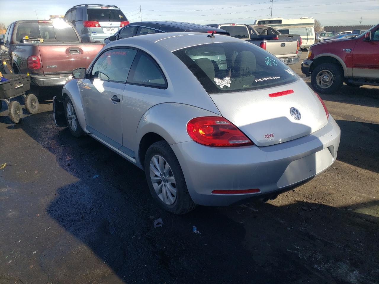 Photo 3 from auction – 2013 VOLKSWAGEN BEETLE with VIN 3VWFP7AT5DM662681