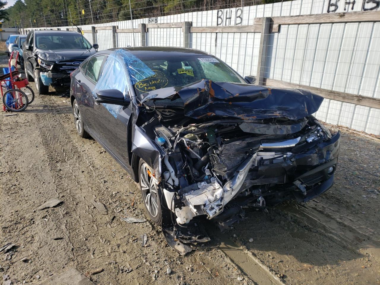 Photo 1 from auction – 2017 HONDA CIVIC EX with VIN 2HGFC1F31HH648741