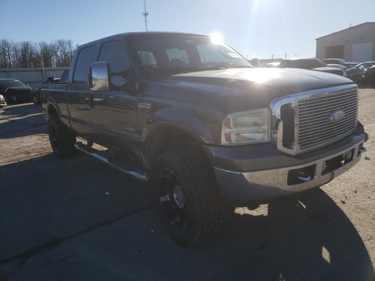 FORD F250 SUPER 2007 with VIN 1FTSW21P07EA98524 - Photo from auction