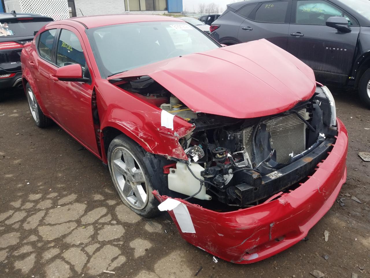 DODGE AVENGER SX 2013 with VIN 1C3CDZCB1DN549271 - Photo from auction
