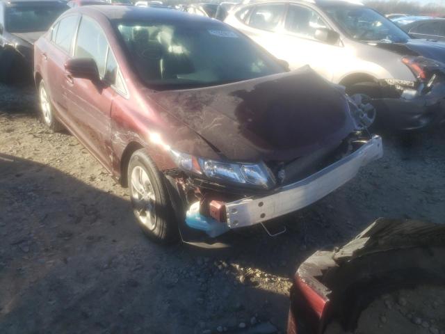 HONDA CIVIC LX 2015 with VIN 19XFB2F50FE081357 - Photo from auction