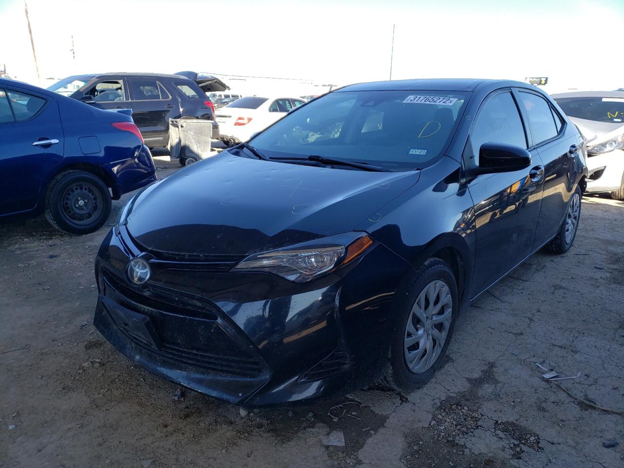Photo 2 from auction – 2017 TOYOTA COROLLA L with VIN 5YFBURHE6HP681459