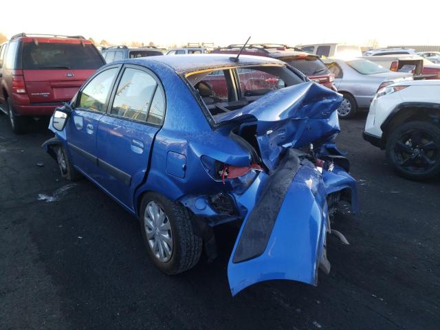 Photo 3 from auction – 2009 KIA RIO BASE with VIN KNADE223996512997
