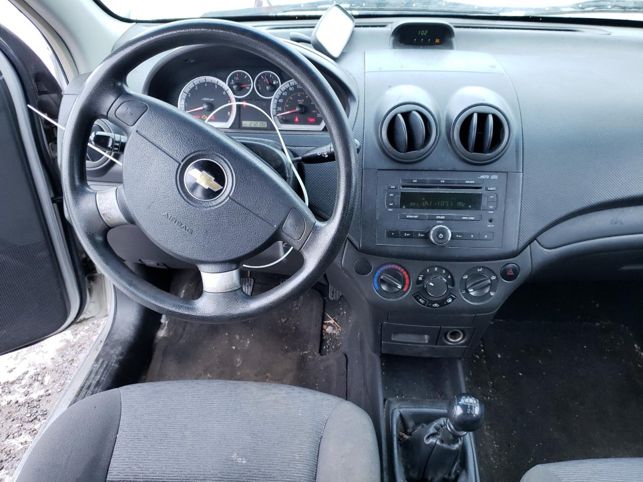 Photo 9 from auction – 2008 CHEVROLET AVEO BASE with VIN KL1TD55638B017524