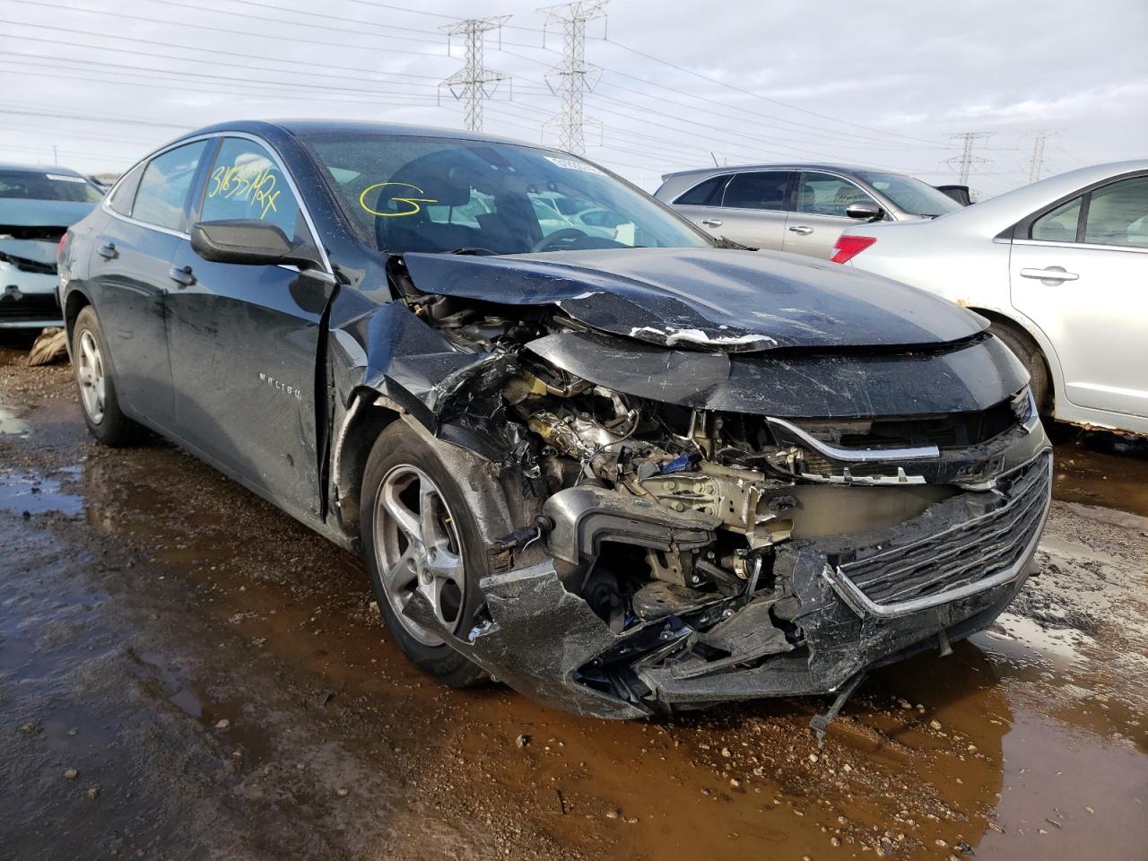 Photo 1 from auction – 2016 CHEVROLET MALIBU LS with VIN 1G1ZB5ST0GF201161
