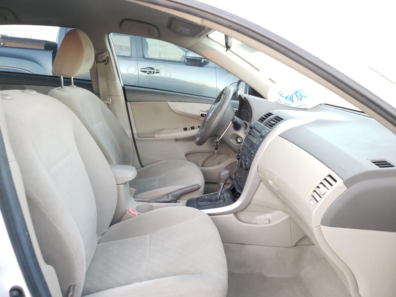 Photo 5 from auction – 2009 TOYOTA COROLLA BA with VIN 1NXBU40EX9Z089173