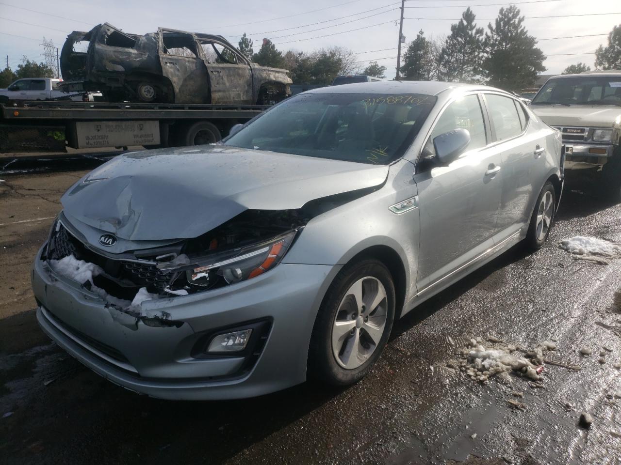 Photo 2 from auction – 2015 KIA OPTIMA HYB with VIN KNAGM4AD6F5088508