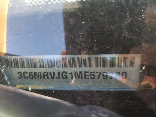 Photo 10 from auction – 2021 RAM PROMASTER with VIN 3C6MRVJG1ME579780