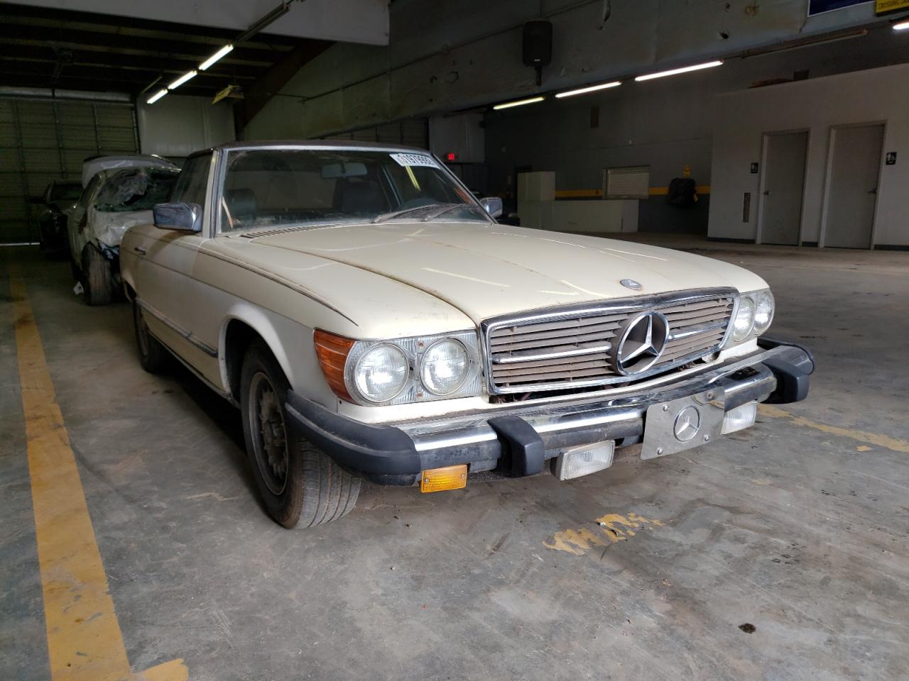 MERCEDES-BENZ 380-CLASS 1985 with VIN WDBBA45C2FA019781 - Photo from auction