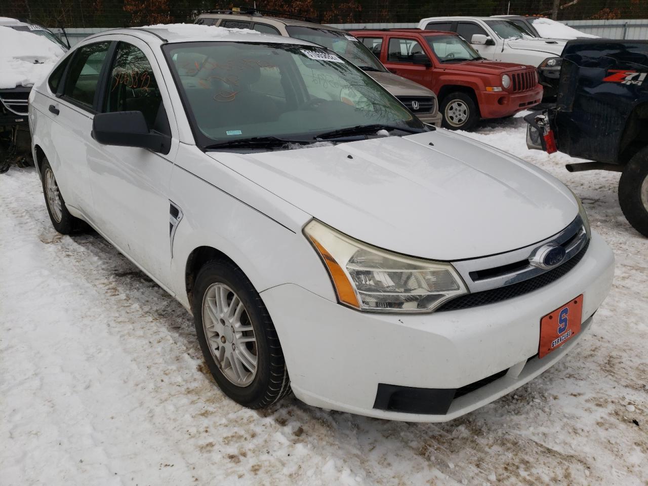 FORD FOCUS SE 2008 with VIN 1FAHP35N48W285529 - Photo from auction