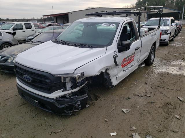 Photo 2 from auction – 2021 FORD F150 with VIN 1FTMF1CBXMKD44724