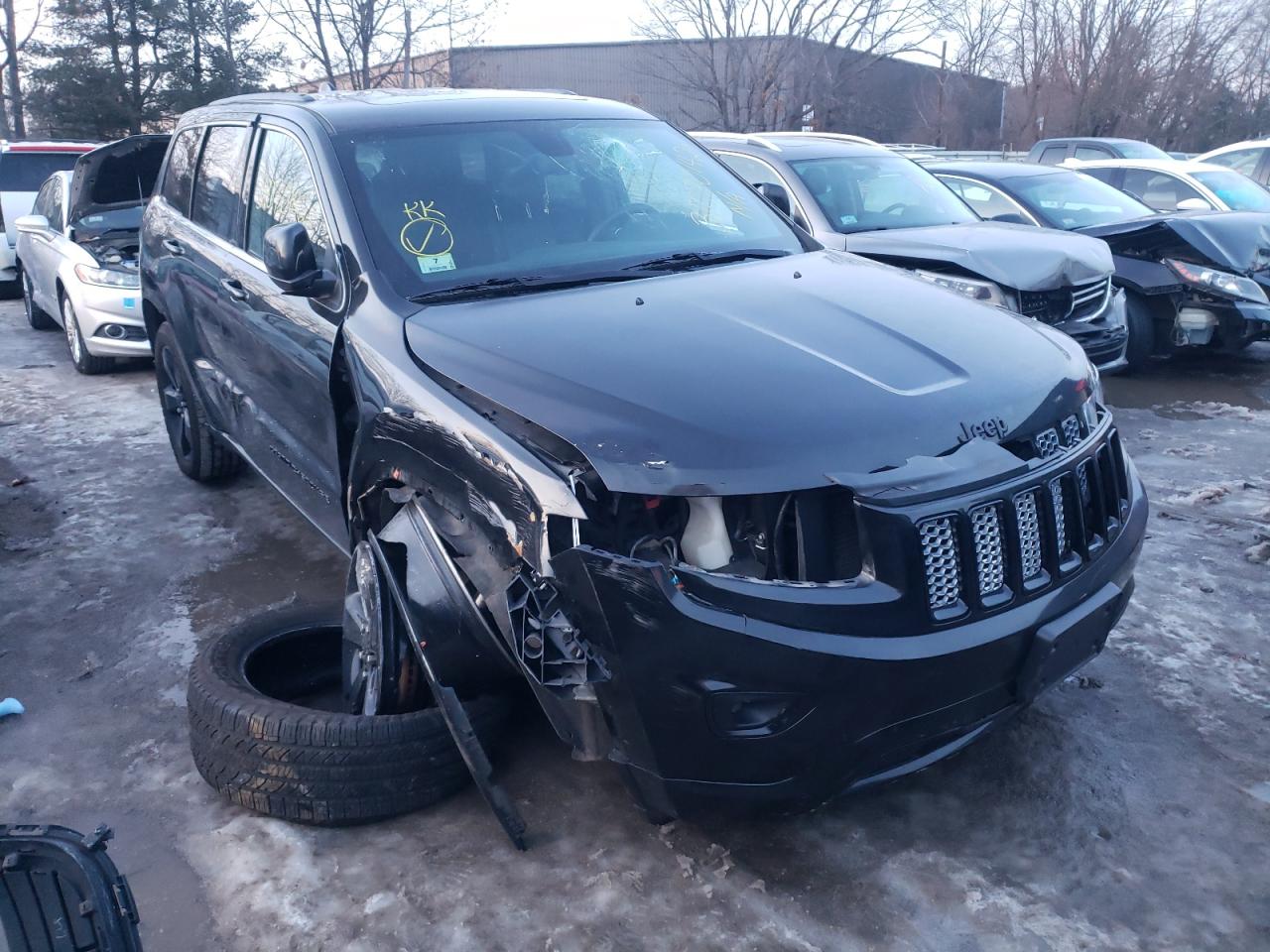 JEEP GRAND CHER 2015 with VIN 1C4RJFAG7FC925188 - Photo from auction