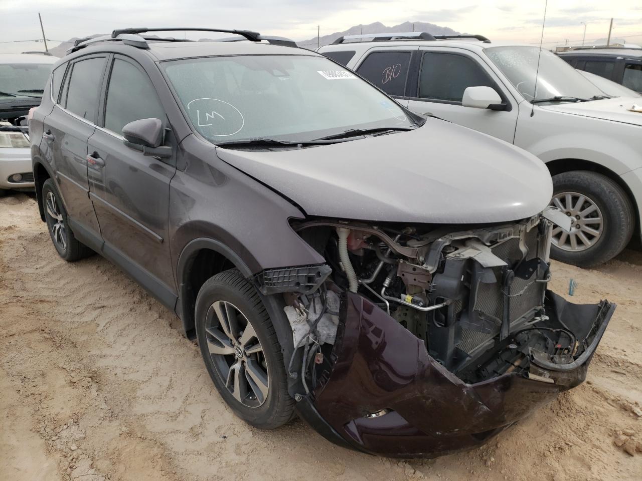 TOYOTA RAV4 XLE 2017 with VIN 2T3RFREV9HW667137 - Photo from auction