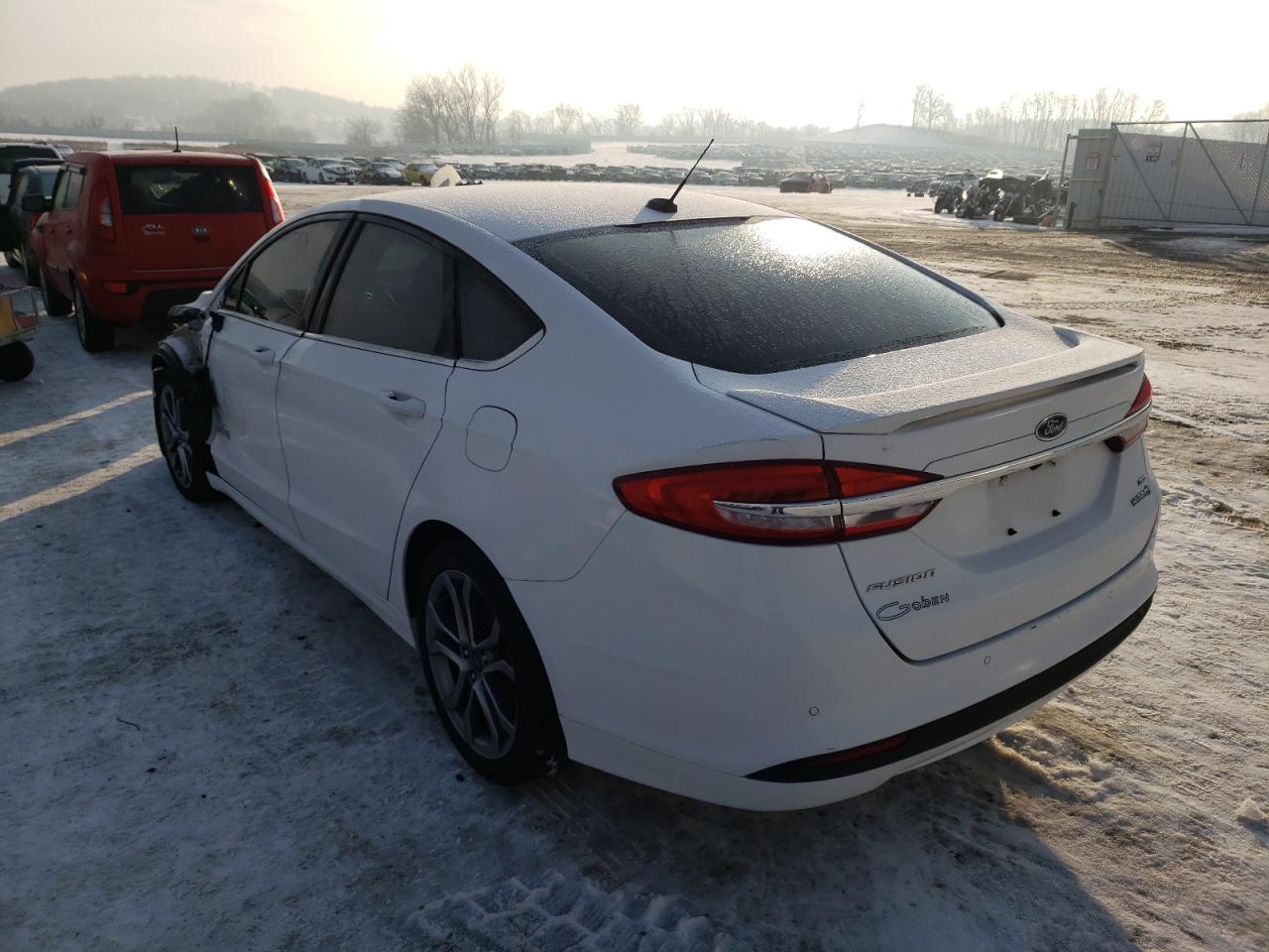 Photo 3 from auction – 2017 FORD FUSION SE with VIN 3FA6P0LU7HR145512
