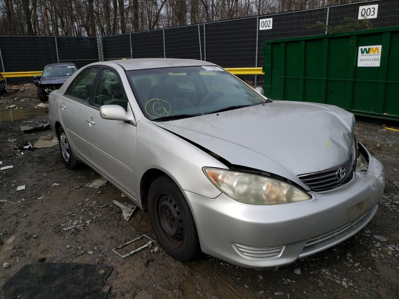 Photo 1 from auction – 2006 TOYOTA CAMRY LE with VIN 4T1BE32K96U721330