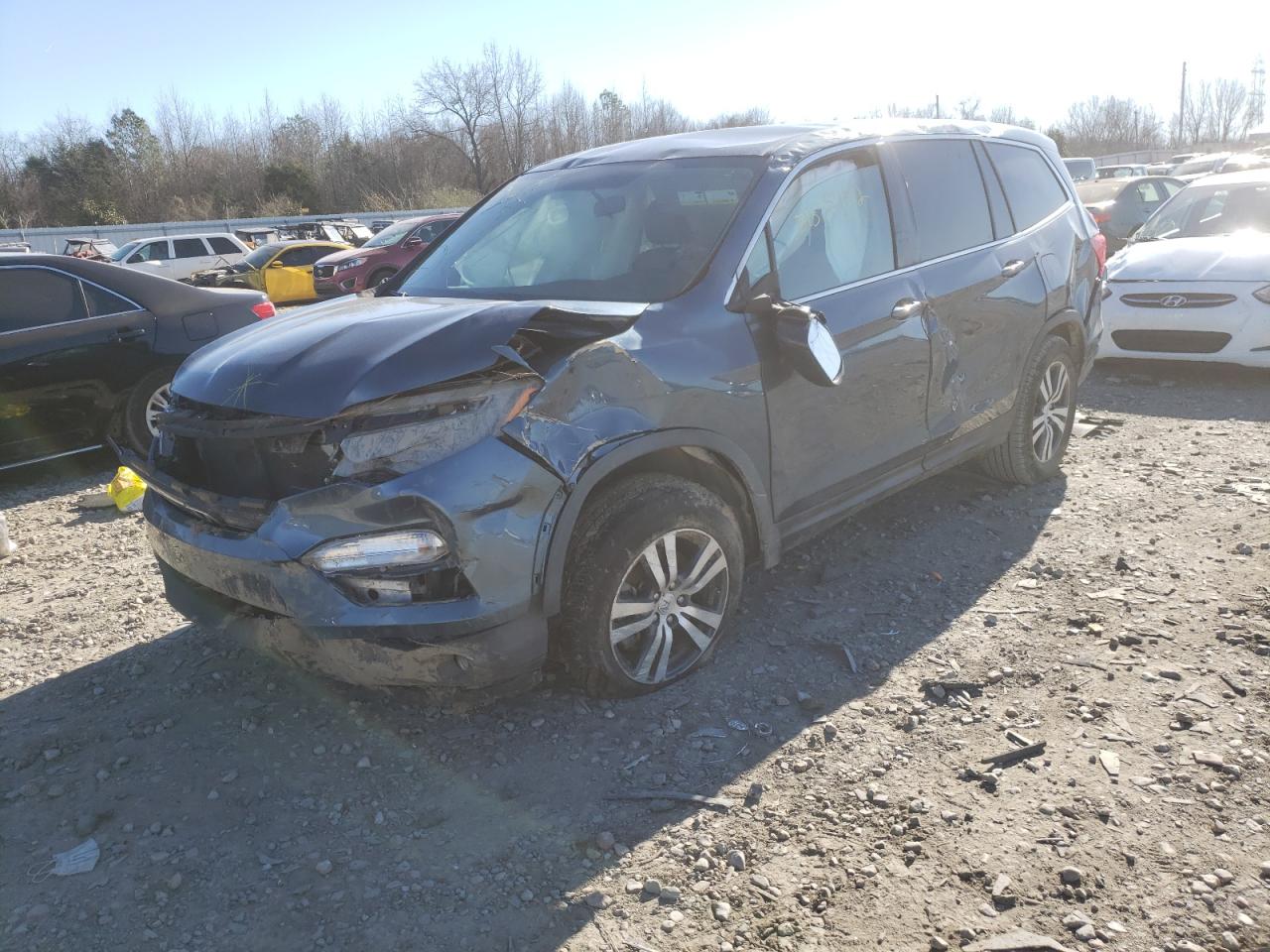 Photo 2 from auction – 2017 HONDA PILOT EX with VIN 5FNYF5H33HB017871