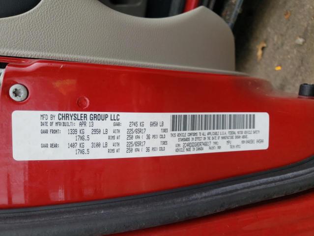 Photo 10 from auction – 2013 DODGE GRAND CARA with VIN 2C4RDGDG0DR746617