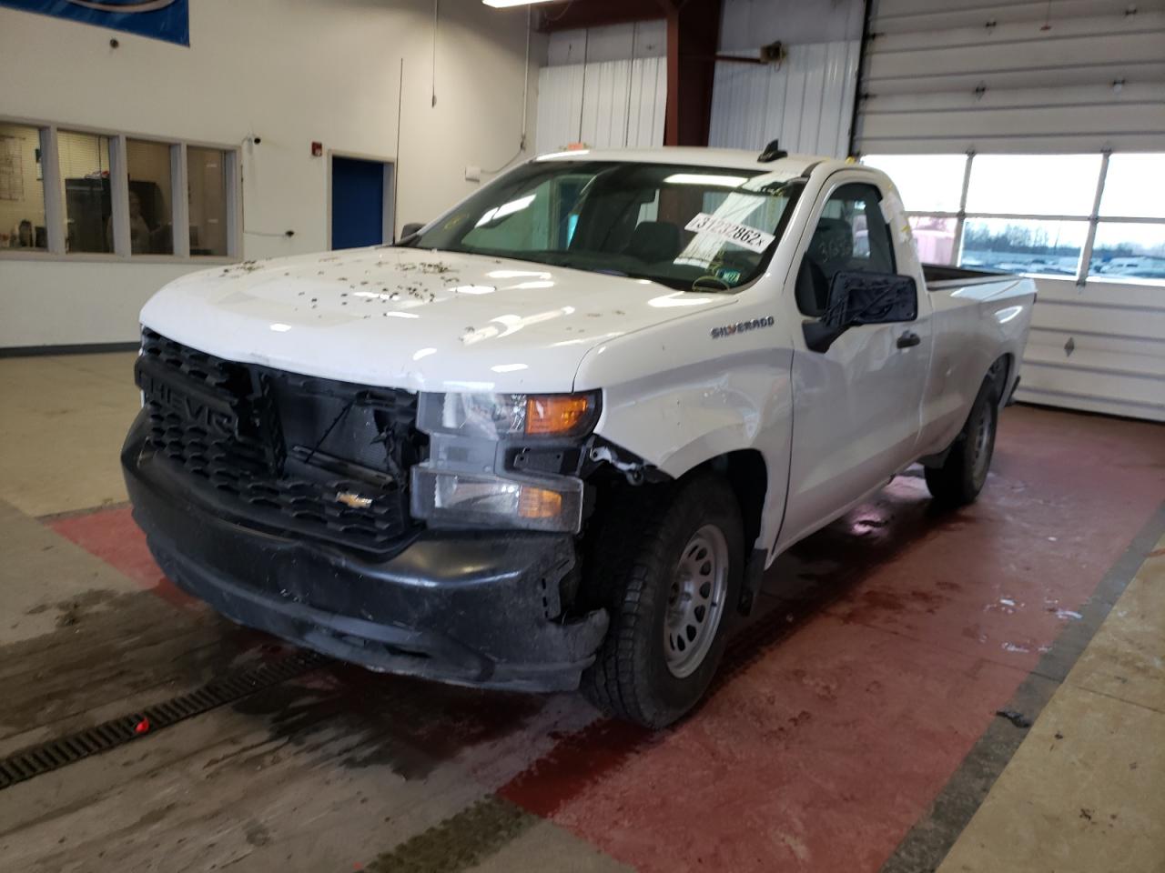 Photo 2 from auction – 2021 CHEVROLET SILVERADO with VIN 3GCNYAEK5MG324772