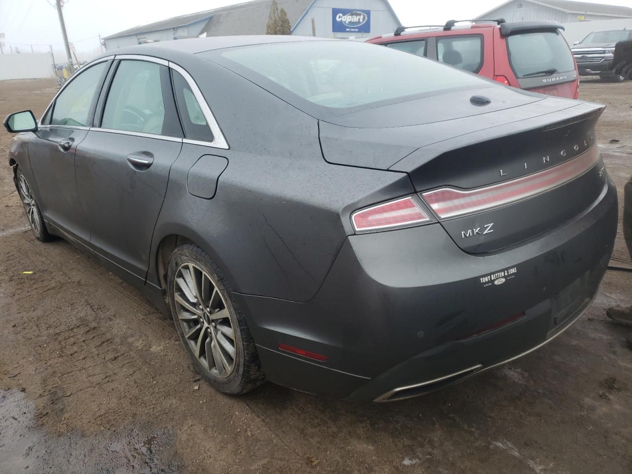 Photo 3 from auction – 2017 LINCOLN MKZ SELECT with VIN 3LN6L5D92HR619617