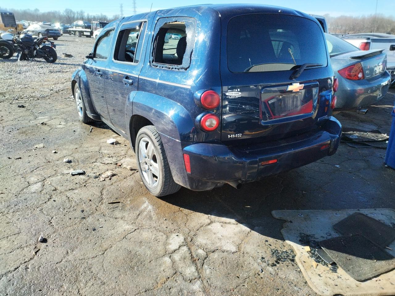 Photo 3 from auction – 2010 CHEVROLET HHR LT with VIN 3GNBABDBXAS541572