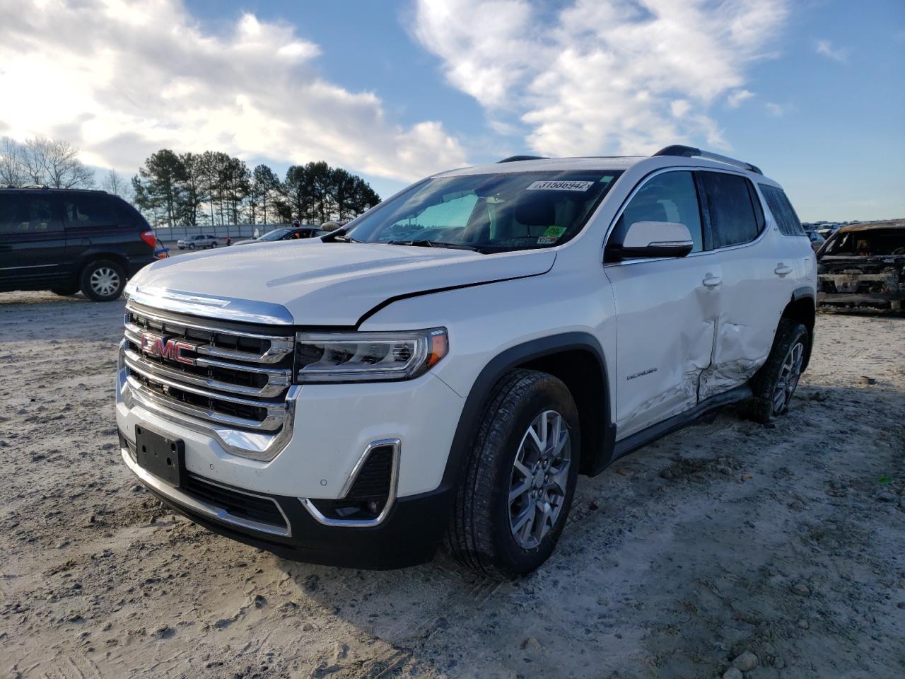 Photo 2 from auction – 2021 GMC ACADIA SLT with VIN 1GKKNULS1MZ157511