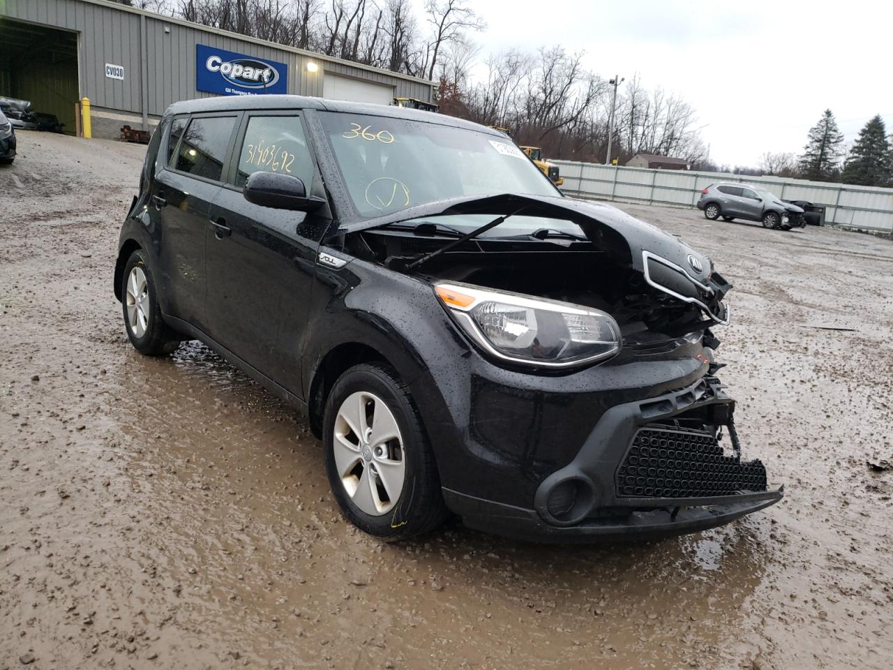 KIA SOUL 2015 with VIN KNDJN2A23F7161881 - Photo from auction