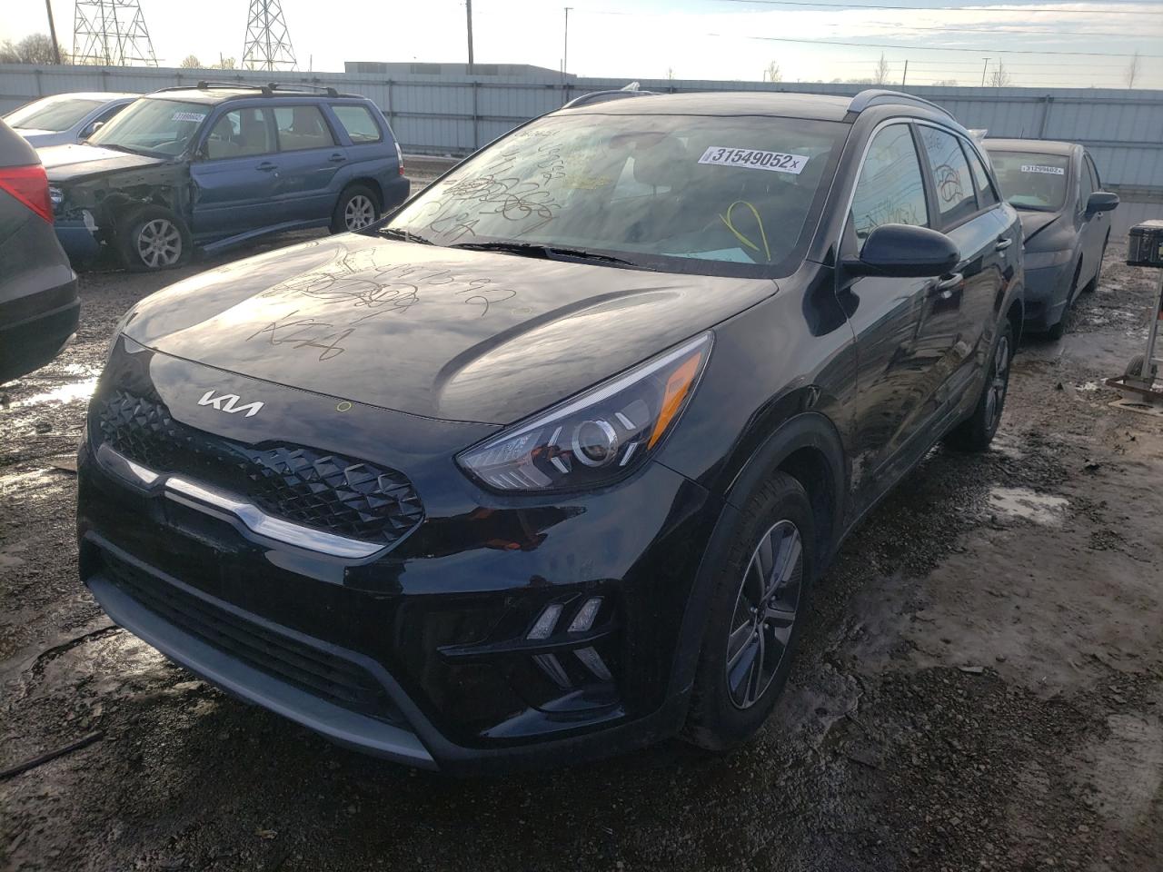 Photo 2 from auction – 2022 KIA NIRO LX with VIN KNDCB3LC6N5502293