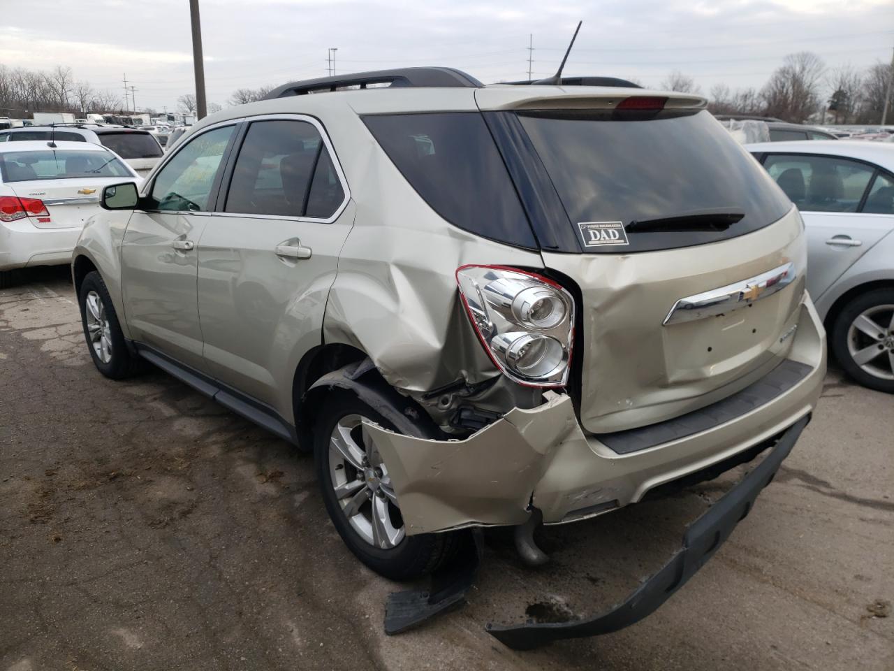 Photo 3 from auction – 2014 CHEVROLET EQUINOX LT with VIN 2GNALCEK7E6174113